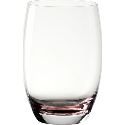 Optima Glas Lunasol Tumbler-Barrel mit rotem Spiralboden 460 ml