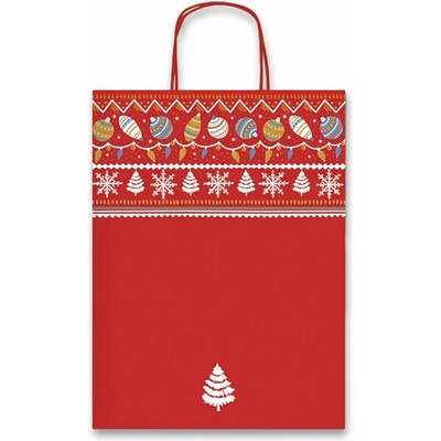 ACTIVA Vánoční papírová taška SADOCH Decori di Natale L
