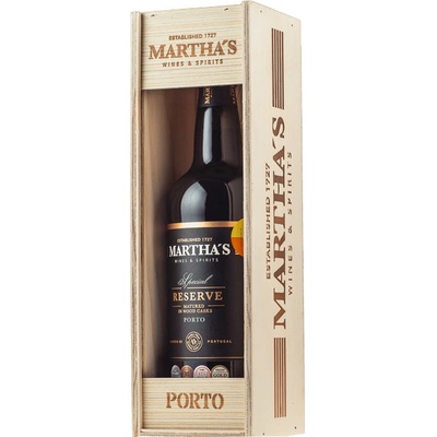 Martha's Special Reserve Tawny 19% 0,75 l (drevená kazeta)