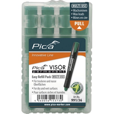 Pico visor Tuhy náhradní permanent voděodolný. Zelená 991/36
