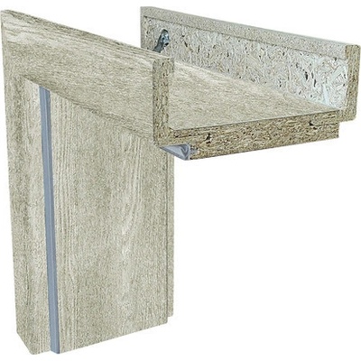 Solodoor obložkové 80 Ľ 150 mm earl grey