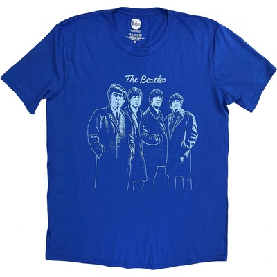 The Beatles Band Outline Blue XL Риза (<![CDATA[BEATTEE751MBL04]]>)