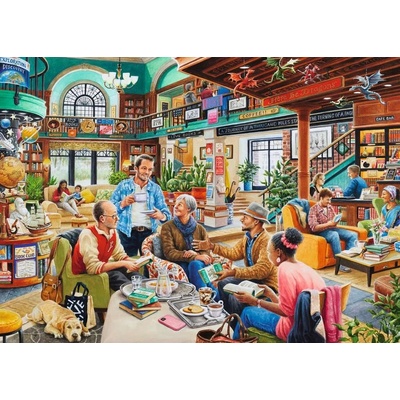 RAVENSBURGER Knižní klub Turn the Page 1000 dielov