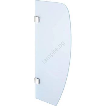 Sapho - Разделителна преграда за писоари 40x80 cm матово стъкло (SH0745)