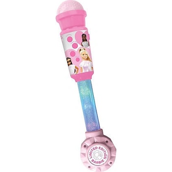 Lexibook Svietiaci trendy mikrofón Barbie s melódiami