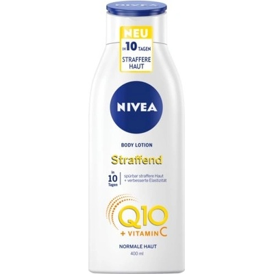 Nivea Q10 Plus Firming + Vitamin C spevňujúce telové mlieko na suchú pokožku 400 ml
