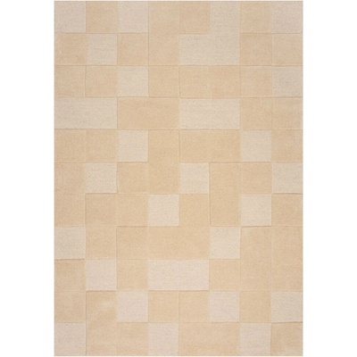 Flair Rugs Moderno Checkerboard Natural Béžová
