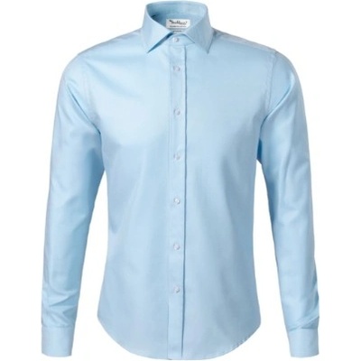 Malfini Premium Journey košeľa pánska slant blue/white