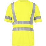 ProJob HI-VIS 6030 T-SHIRT/Унисекс светлоотразителна тениска - HV жълта M (646030zv802)