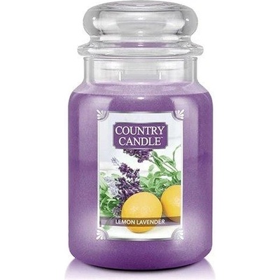Country Candle Citronová levandule 680 g