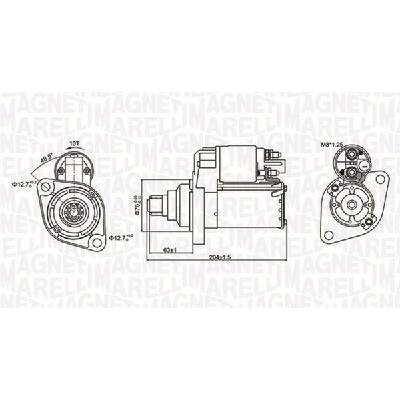 Startér MAGNETI MARELLI 063721347010
