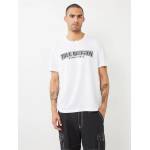 True Religion Painted Horseshoe Relaxed Tee - White