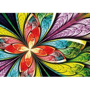 Yazz - Puzzle Colorful Flower - 1 000 piese