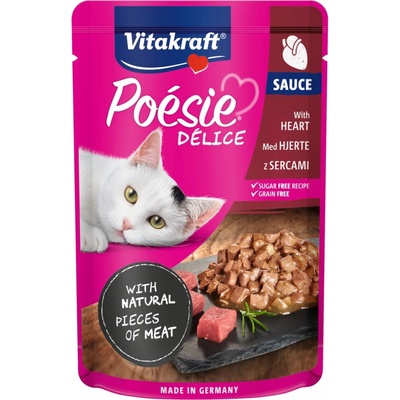 Vitakraft Poésie Délice so srdcom 85 g