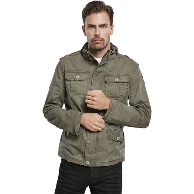 Brandit Мъжко зимно яке в цвят маслина Brandit BritanniaBW-3116-1 - Маслина, размер XXL