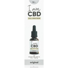 I am CBD Full Spectrum CBD konopný olej 10% 10 ml