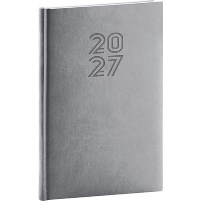 Aprint A5 Týdenní 2027 šedá