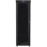 Lanberg Rack rack installation cabinet 19 47u 800x1000 black glass door lcd lanberg (flat pack)