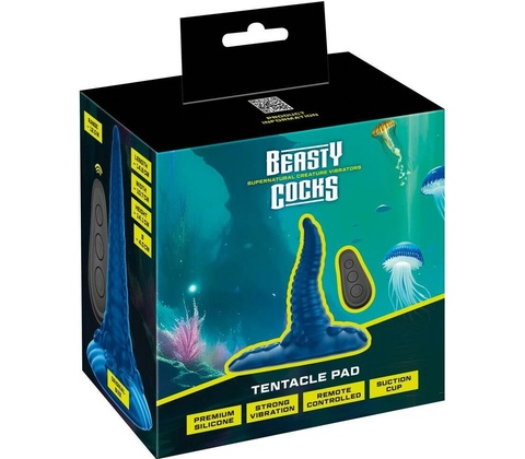 Beasty Cocks Tentacle Pad Blue