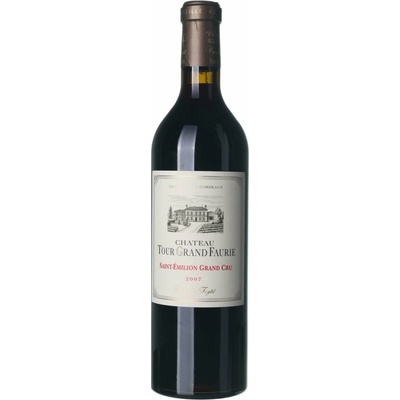 Chateau Tour Grand Faurie Saint-Emilion Grand Cru suché červené 2007 13% 0,75 l (holá láhev)