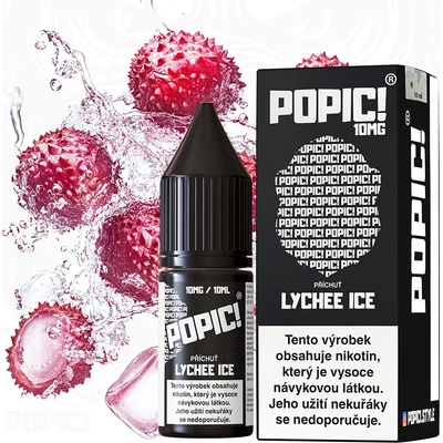 POPIČ! Lychee Ice 10 ml 10 mg
