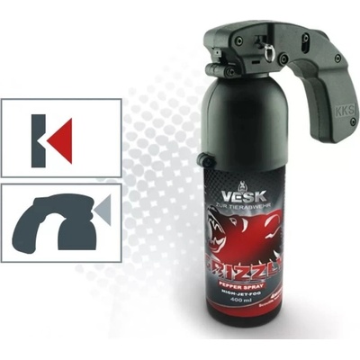 KKS Pepřový sprej VESK Grizzly Breitstahl 750 ml