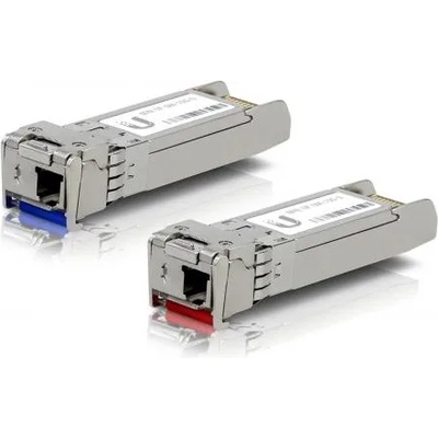 Ubiquiti Оптичен модул Ubiquiti UACC-OM-SM-10G-S-2, SFP+ SM, 1270-1330nm, 10km, LC, 2 бр (UF-SM-10G-S)