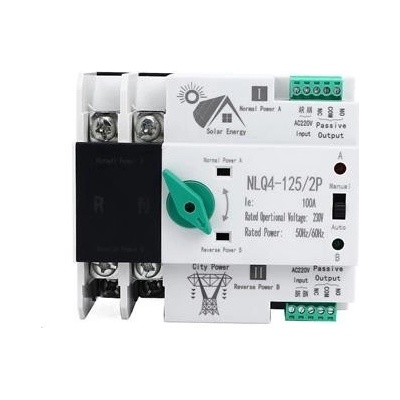 Automatický přepínač sítí - napájení 2P 230V 32A - NLQ4-125/2P pro FVE HITYshop.cz