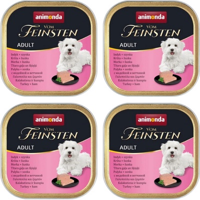 Animonda Vom Feinsten Adult krůta se šunkou 22 x 150 g