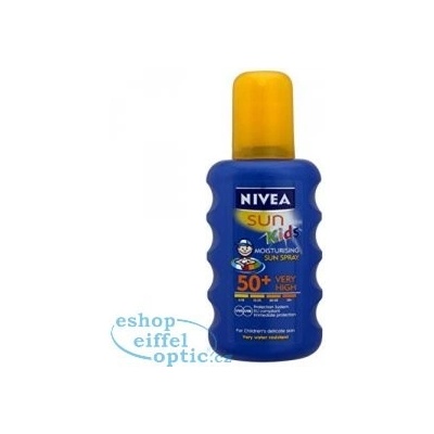 Nivea Sun Kids barevný spray na opalování SPF50+ 200 ml