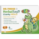 Dr.Theiss HerbalSept Kids lízanky hrdlo 6 ks