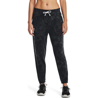 Under Armour dámské tepláky rival terry print jogger FW22