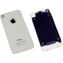 Náhradné kryty na mobilné telefóny Kryt Apple iPhone 4 zadný biely