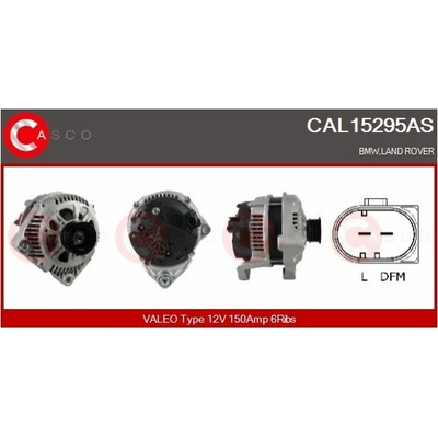 ALTERNATOR 12V 150A CAL15295AS