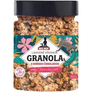 Big Boy Proteinová granola by @kamilasikl s hořkou čokoládou 360 g
