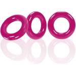 OXBALLS WILLY RINGS 3-pack Cockrings Hot Pink