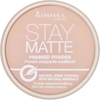 Rimmel Stay Matte Powder Kompaktný púder 3 Peach Glow 14 g