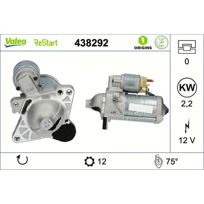 VALEO Štartér 438292