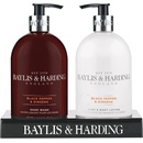 Baylis & Harding Tekuté mýdlo + Mléko na ruce Černý pepř a Ženšen 2 x 500 ml dárková sada