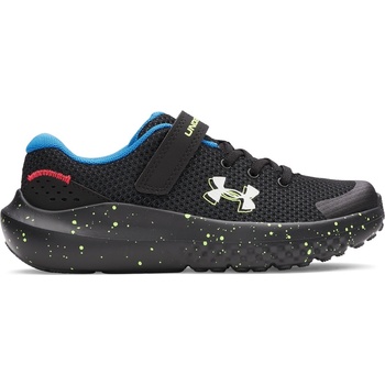 Under Armour Детски маратонки Under Armour Surge 4 AC Running Shoes Unisex Childrens - Black/Yellow