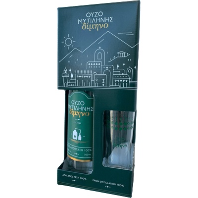 Ouzo Dimino с чаша - узо 700ml