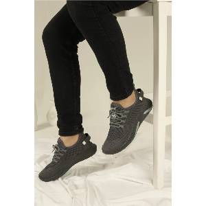 Moda Trend Мъжки спортни обувки - Опушеносиви #326755 (326755_Сив)