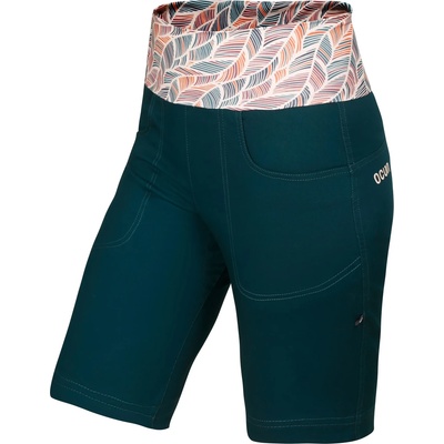 Ocun Дамски панталон за катерене Ocun Women's Sansa Shorts - Green Deep Teal (112-1999-0614)
