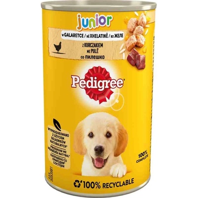 Pedigree Junior s kuracím mäsom 24 x 400 g