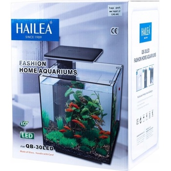 Hailea QB-30 akvarijní set LED bílý 32 x 32 x 32 cm, 30 l