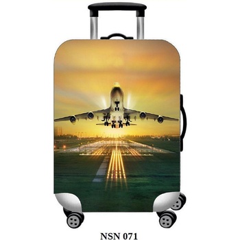 UYAR Калъф за куфар размер uyar, 67х44х27см, m, Залез самолет 12471