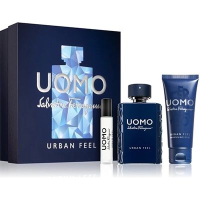 Salvatore Ferragamo Uomo Urban Feel подаръчен комплект с тоалетна вода 100мл за мъже 100 мл