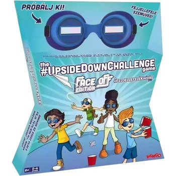 Vango Настолна игра предизвикателство „С главата надолу - издание Face Off, на унгарски и английски (VNG797)