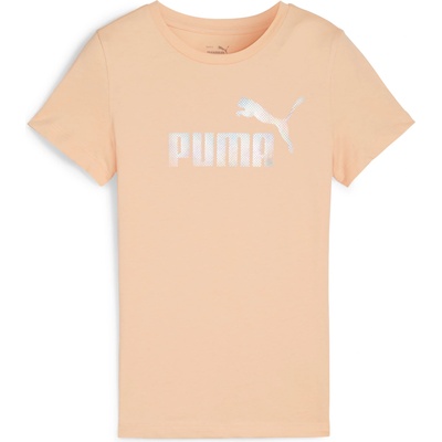 PUMA Тениска 'ess summer daze' оранжево, размер 140