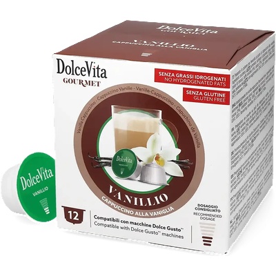 Dolce Vita | Vanillio - Капучино Ванилия - 12 капсули за Dolce Gusto
